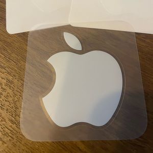 5 Apple product stickers
